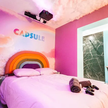 Apartment Capsule Cloud - Jacuzzi - Projecteur Cinema *